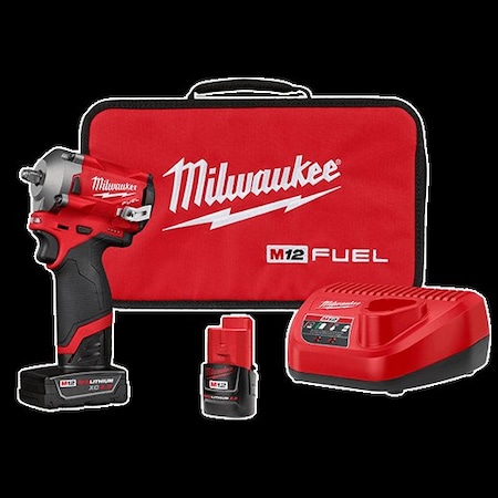 $M12 FUEL 3/8 Stubby Impact Wrench Kit